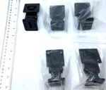 Motorola Tetra Lot Of 5 Three Axis Rotating Mounting Bracket For Car Kit Cradle. Fixed Price $75.00.