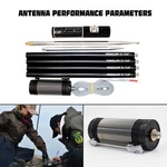 JPC-12 7MHZ-50MHZ 100W 8-BAND Hf Portable Shortwave Gp Antenna Qrp For Ham Radio. Fixed Price $169.78.