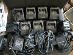 Lot Of Seven Motorola NTN1172A Base Station W/ 2580162R01/2/3 Power Supply. Fixed Price $68.00.