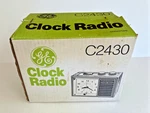 Nos Ge C2430 Am Clock Radio Sealed !! New Old Stock, Early 1960'S. Fixed Price $65.00.
