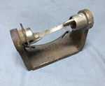 Antique Cast Iron Toilet Paper Holder Vtg Leased Geo Johnson Boston 261-24B. Fixed Price $195.00.