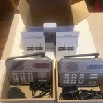Tekey Tbox TK-708 Multi-channel Long Range Fm Wireless Intercom System Silver. Fixed Price $27.99.