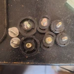 Used 8 Cb Or Ham Black Bracket Mount Knobs Cobra,galaxy,connex,uniden.. Fixed Price $16.99.