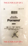 Pomona 3284 Coaxial Bnc "tee" Adapter To Female, 50 Ohm. Fixed Price $95.00.