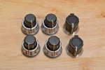 Kenwood TS-430S Parts: Small Knob & Skirt Lot. Fixed Price $30.00.