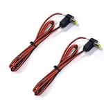 2PCS Power Cable Right Angle Plug For Yaesu FT-50R FT-60R FT-817 FT-818 Radio. Fixed Price $13.77.