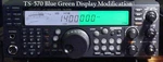 Kenwood TS-570 Blue Green Display Mod/light Kit 570G 570DG Not Radio. Fixed Price $34.95.