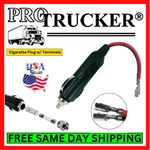 12V Cigarette Lighter With Lead Plug Connector Dc Car Pro Trucker Fused. Fixed Price $8.95.