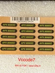 Motorola APX8000XE Speaker Grille Label LB000623A04 1 Only. Fixed Price $14.95.