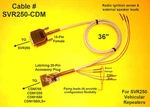 Pyramid Repeater Cable SVR250 - Motorola CDM750 CDM1250 CDM1550LS+. Fixed Price $47.49.