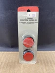 Radio Shack (25MM) Control Knobs 1/4 Shafts, 274-433A, Mult Items Ship Free. Fixed Price $7.99.