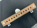 Harger Solid Copper Ground Buss Bar 1/4"X2"X14" - 11 Holes 3/8". Fixed Price $39.95.