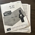 Cde CD-44 Rotor System Manual Copy Cornell Dubilier. Fixed Price $19.99.