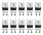 New 10 Pack Workman MH2 Cb Ham Radio Microphone Hanger Holder Clip W/ Screws. Fixed Price $17.95.