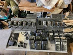 Lot Motorola Ch. Antenna & Charger NTN4668A Long Swivel Snap 11 SLHT600. Fixed Price $485.00.