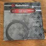 Radioshack 25-FT. RG-6 Quad Shield Coax Cable (15-1567) New. Fixed Price $10.50.
