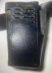 Motorola HLN9676 Leather Carry Case Belt For Job Radios Walkie-talkie. Fixed Price $20.00.
