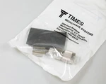 Lot Of 3 EZ-400-TM-X Times Microwave Systems Rf Coax Conn, Tnc Plug, 50 Ohm. Fixed Price $39.99.