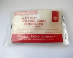 General Radio 874-CL58A, Locking Cable Connector. Fixed Price $9.75.