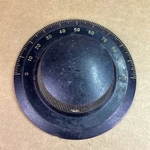 Vtg Antique Remler Radio Dial 0-100 Knob 0.25IN Shaft 4IN Black V-capacitor. Fixed Price $10.00.