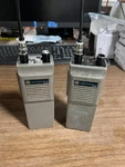Pair Of Motorola Uhf HT-90 Commercial Heavy Duty Walkie Talkies Fully Functional. Fixed Price $99.00.
