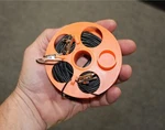 Winder Reel 3.5" (90MM) Diameter For Portable Ham Radio Antennas. Fixed Price $22.00.
