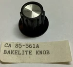 Calrad .75" Fluted Dial Knob 85-561A. Fixed Price $6.75.