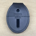 Boston Deluxe Oval Badge Holder Belt Clip 5888DX Black 3.5 2.75 Leather. Fixed Price $19.97.