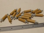 Moulded Dap Twin Turret Cambion? Stud Mount Standoff 6-32 Qty 15 Nos 1.32 Long. Fixed Price $15.00.