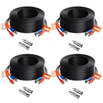 Zosi 4X60FT Bnc Cable Rca Extension Cord For Cctv Security Camera. Fixed Price $30.99.
