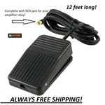 Ham Radio Amplifier Relay Foot Switch Heavy Duty 12' Economical. *fast M-f Ship*. Fixed Price $47.18.