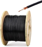 Rf RG174 Coaxial Cable Black 50 Ohm Mini RG-174 Bare For Radio. Fixed Price $11.05.