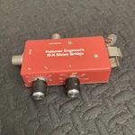 Tested Palomar Engineering R-x Noise Bridge Red Case Excellentl Condition. Fixed Price $30.00.