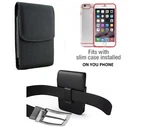 Vertical Leather Swivel Belt Clip Case Holster For Iphone Samsung & Other. Fixed Price $16.95.