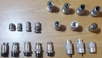 Lot Of 20+ Vintage Amphenol PL-258 PL-259 Uhf Mil-spec Circular Radio Connectors. Fixed Price $67.99.
