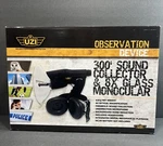 Uzi Observation Device 300 Feet Sound Collector W Monocular Nib!!!. Fixed Price $49.99.