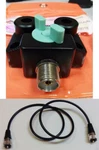Harvest CO-210A Heavy Duty 2-WAY Coaxial Rf Antenna Switch And 3FT Jumper Cable. Fixed Price $49.00.