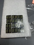 White Dual 7 Segment 0.4 Inch Led Ca - Cobra, Uniden, Galaxy, Rci. Fixed Price $6.00.