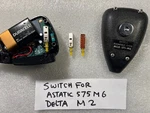 Replacement Switch Compatible For Astatic 575 M6 & Delta M2 Mic (part Only). Fixed Price $16.99.
