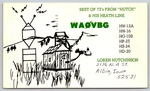 1978 Albia Iowa Qsl Postcard Vbg Loren Hutchinson Heathkit Ham Radio A25. Fixed Price $10.46.