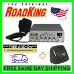 Roadking Cb Radio Full Size 4-PIN Microphone Usb Swr/rf Meter Pa + Free Speaker. Fixed Price $109.75.