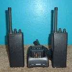 Maxon SP-120V2 Handheld Transceivers W/ CH650-01 Desktop Charger. Fixed Price $15.98.