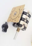New Old Stock Clarostat Potentiometer CIT-600 With Faceplate And Knob 525-315. Fixed Price $55.00.