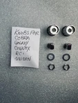 Pair Replacement Knobs Fits Cobra 25 29 Galaxy Connex Ranger Uniden Cb Radios. Fixed Price $14.95.