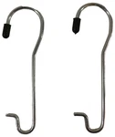 Lot Of 2 Workman MH-5-1 Cb Radio Metal Buddy Hook Steel Microphone Holder Hanger. Fixed Price $12.95.
