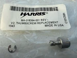 New Ma/com Ge Harris Radio Thumbscrew Replacement MA-018364-001. Fixed Price $11.99.