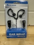 Midland AVPH4 Black Ear Wrap Headsets New Sealed. Fixed Price $18.90.