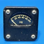 Collins R-390A Ham Radio Receiver Carrier Level Db Meter. Fixed Price $37.12.