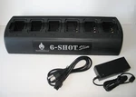 Gang Bank 6-UNIT 6-WAY Charger For Two-way Radio Motorola Kenwood Icom Vertex. Fixed Price $425.00.