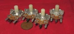 4 Pack - Crl Centralab Ohm Linear Taper Vintage Potentiometer Br. Fixed Price $7.00.